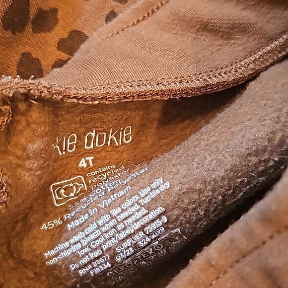 Leopard sweatpant joggers size 4 - Picture 11 of 12